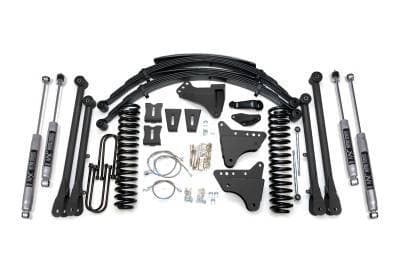 BDS 8 Inch Lift Kit w/ 4-Link and Fox Shocks for Ford F250/F350 Super Duty (05-07) 4WD Diesel (530FS)