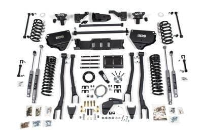 BDS 8 Inch Lift Kit w/Fox Shocks and 4-Link for Ram 2500 (14-18) 4WD Diesel (1626FS)