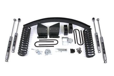 BDS 6 Inch Lift Kit w/Standard Front Shocks and Rear Block Kit w/Add-A-Leaf for Ford Bronco (78-79) 4WD (525H)