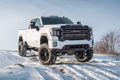 BDS 6.5 Inch Lift Kit w/Fox Shocks and 5" Rear Block for Chevy Silverado or GMC Sierra 2500HD/3500HD w/Overloads (20-25) 4WD (756FS)