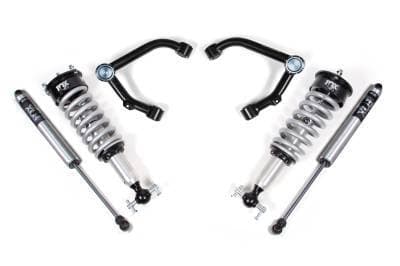 BDS 2 Inch Leveling Kit FOX 2.0 Coil-Over for Chevy Silverado or GMC Sierra 1500 w/Aluminum or Stamped Steel Control Arms (07-18) 4WD (758FSL)