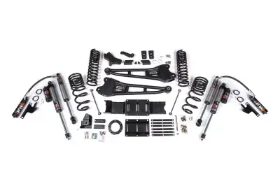 BDS 4 Inch Lift Kit w/Radius Arm and Fox 2.5 Performance Elite for Ram 2500 (19-24) 4WD Diesel (1660FPE)