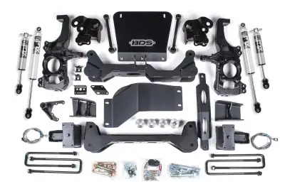 BDS 5 Inch Lift Kit FOX 2.5 HTO Performance Series for Chevy Silverado or GMC Sierra 2500HD/3500HD w/Overloads (20-25) 4WD (767FPP)