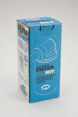 GPI Particulate filter kit, 18 GPM/67 LPM, 10 micron, 0.75-inch cast iron adapter, 4-inch pipe nipple (133527-01)