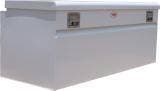 RKI Steel Chest Box Single Lid White F/8ft Beds (MTB60-1NM)