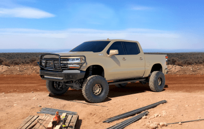 Ranch Hand Midnight Front Bumper w/ Guard 2020+ Silverado HD (MFC201BM1)