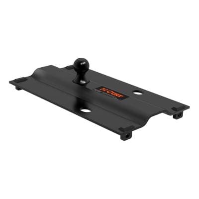 CURT BENT PLATE 5TH WHEEL RAIL GOOSENECK HITCH, INCLUDES PIN & CLIP (16055)