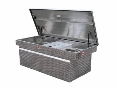 RKI Aluminum Cross Box Single Lid 30" Wide Deep -Fullsize Trucks (C63WDA)