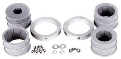 Daystar Billet Auminum Roll Bar Clamps With Kevlar Infused Polyurethane Adapters