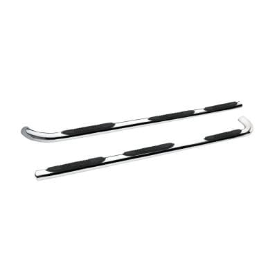 TUFF BAR 3in Round Wheel to Wheel Silverado/Sierra 1500 Double Cab 19 (6.5ft. Bed) (excl. 19 1500 LD) Stainless Steel (1-30974)