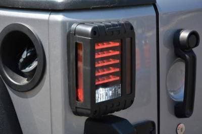 DV8 - Horizontal LED Tail Light 2007-2018 Wrangler JK (TLJK-01)