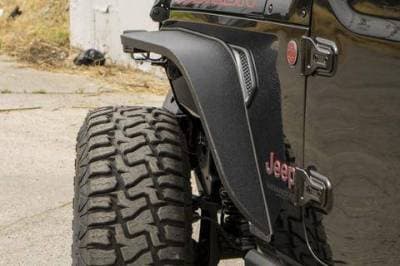 DV8 - High Clearance Full Flat Fenders 2018-2021 Wrangler JL (FDJL-02)