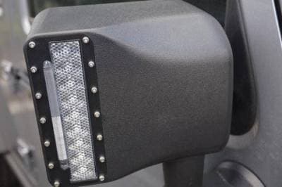 DV8 - Mirrors w/ Turn Signal 2007-2018 Wrangler JK (BCME27W3W)