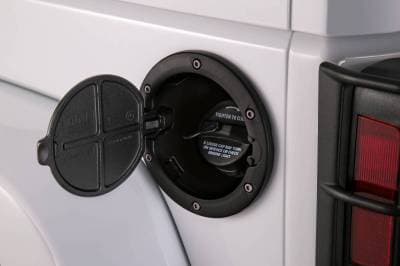 AMP Fuel Door 2007-2018 Wrangler JK Black (73000-01A)