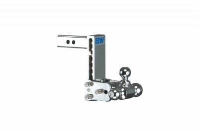 B & W Tow & Stow 10" Model Tri Ball 7" Drop/ 7.5" Rise Chrome (TS10049C)