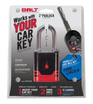 BOLT Ford/Lincoln/Mercury Padlock for Side Cut Keys (7023540)