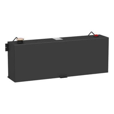 UWS 45 Gallon Rectangle Steel Transfer Tank - Matte Black (ST-45-R-MB)