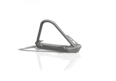 CrawlTek Inferno Front Bumper with Stinger for Jeep Wrangler JK (CWLJK11031)