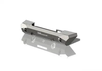 CrawlTek Pyro Stubby Front Bumper for Jeep Wrangler JL and Gladiator JT (CWLJL10101)