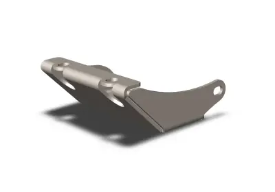 CrawlTek Steering Box Skid for Jeep Wrangler CJ/YJ/TJ (CWLTJ19001)