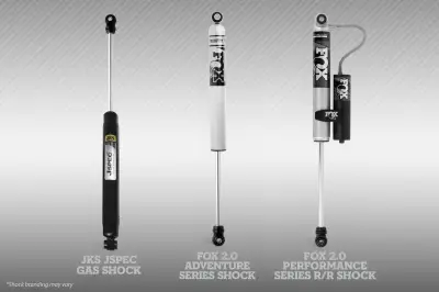 JKS 2.5" Lift Kit J-Venture w/Fox Performance Shocks for Wrangler JK 4-Door RHD Models (JSPEC106KFP)