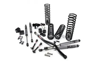 JKS 3.5" Lift Kit J-Venture w/Fox 2.5 Performance Elite Shocks for Wrangler JK (JSPEC100PES)