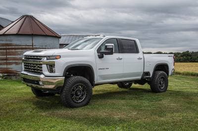 BDS 5 Inch Lift Kit w/NX2 Shocks and 5" Rear Block for Chevy Silverado or GMC Sierra 2500HD/3500HD w/o Overloads (20-25) 4WD (766H)