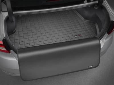 Cargo Liner w/Bumper Protector Behind 2nd Row Seating; Black